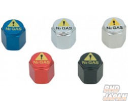 Kyo-Ei KICS N2 Gas Valve Cap Set - Black