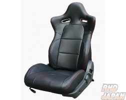 Superior Auto Creative Perforate Version Seat Cover Front Red Side Stitch Seat Airbag Equipped - BNR34
