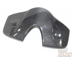 CURIOUS Tacho Meter Hood Black Carbon Fiber Twill Weave - Z34