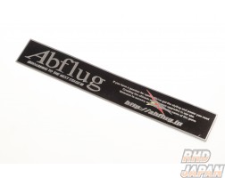 Abflug Emblem Plate - Stainless