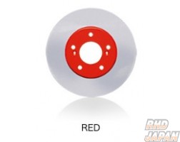 Dixcel Brake Rotor Set Front PD Type Red Finish - Cappuccino EA11R EA21R