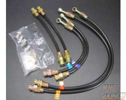 R's Racing Service RRP Stainless Mesh Brake Hose Set - Swift Sport ZC33S
