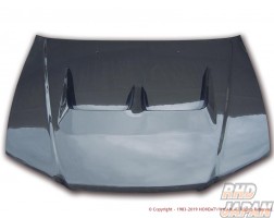 Feel's - Honda Twincam Lightweight Bonnet With Air Duct Carbon Fiber Plain Weave - CL1 CF4