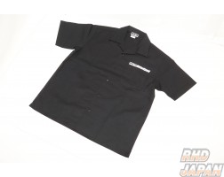 HKS Button Up Shirt Motor Sport Limited Edition - Black Small