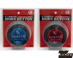 Car Make T&E Vertex Horn Button - Blue
