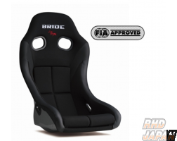 BRIDE ZIEG IV Wide Low Max Full Bucket Seat - Black FRP Shell