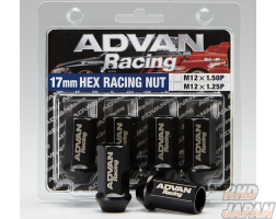 Advan Racing 17mm HEX Racing Bolt Short Type - M14X1.25 Mini 