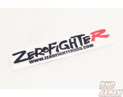 Zero Fighter Auto Custom Logo Sticker 300X52mm - Black Red