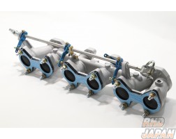 Harada Shoukai Intake Manifold Kit L-Type with Fuel Hose - L6 L20 L24 L26 L28 Rod Type