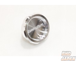 Zero Fighter Auto Custom Aluminum Racing Oil Filler Cap Silver Alumite - Honda M32/M33 X P3.5