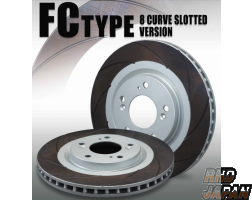 Dixcel Brake Rotor Set FC Type Front Standard Finish - Swift Sport ZC33S