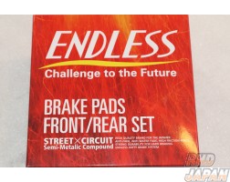 Endless Brake Pads Type MX72 Plus Full Set - GR Yaris GXPA16 RC 18 Inch Wheels RZ