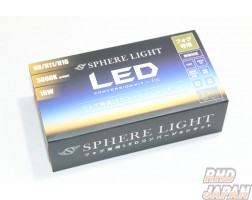 Sphere Light LED Foglamp Conversion Kit H8/H11/H16 - 3000K Yellow