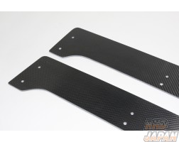 LEMS Side Splitter Carbon Fiber with Clear Coating - Lexus IS-F USE20