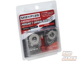 Kyo-Ei KICS Racing Gear Neodynium Magnet Drain Bolt 2 M12xP1.25