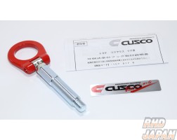 CUSCO Folding Tow Hook Rear - Lexus LBX GAYA16 GR Yaris MXPA12 GXPA16 Yaris KSP210 MXPA10 MXPA15