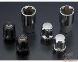 RS Watanabe Lock Nut Black - M12X1.25