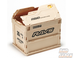 Rays Official Folding Container Box 23S - 20L Ivory
