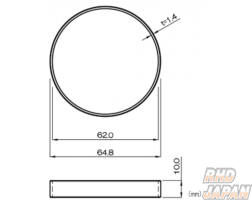 Swift-Tohatsu Springs Option Parts Spring Sheet Adapter Set - ID62 to ID65
