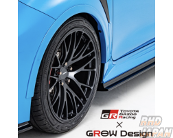 Grow Motorsports Grow Design Front & Rear Over Fender Set Super White II ABS - GR Corolla GZEA14H