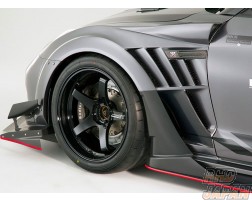 Varis Side Air Panel for Wide Body Kamikaze R Super Sonic Version 2 Carbon Fiber - GT-R R35