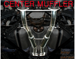 Design Mode Parfume Regalia Front & Center Muffler Exhaust - Soarer 430SCV / Lexus SC 430 UZZ40