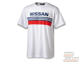 Nismo Heritage Series T-Shirt Tricolore White - LL   