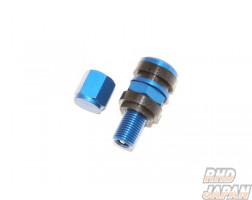 YOKOHAMA Advan Racing Wheel Air Clamp In Valve - Blue S41A2BL