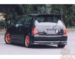 Live Sports Rear Under Spoiler Black Gel Cat - EP91 Glanza Turbo