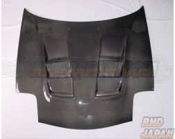 RE-Amemiya Dry Carbon Fiber Hood AD 9 - FD3S
