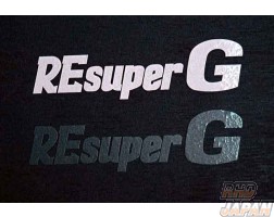 RE-Amemiya 14cm Super G Sticker - Silver