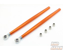 Super Now Rear Toe Control Lower Arm Links Orange 2Way - FD3S