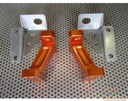 Super Now Front Short Stabilizer Bracket Set Orange - FD3S