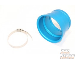 Billion Super Racing Air Funnel - Blue Aluminum 75mm