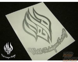 WELD Sticker D Type - Metallic Silver