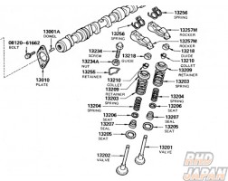 Kameari L-Type Valve Spring Seat Washer Inner