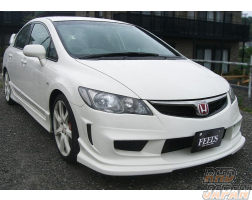 Feel's - Honda Twincam Sports Front Bumper FRP - Civic Type-R FD2