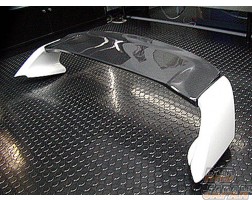 Feel's 3D Center Wing Spoiler Carbon Twill Weave - FD2