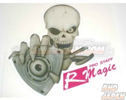 R-Magic Skull Rotor Sticker