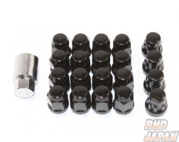 Mugen Wheel Nut and Lock Set 5H Black