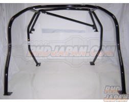 CUSCO Safety 21 Roll Cage 7 Point 2 Seats Around Dash Black - EG2