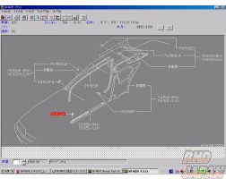 Nissan OEM Trim Clip 06161