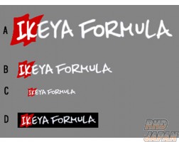 IKEYA FORMULA Original Sticker Type A