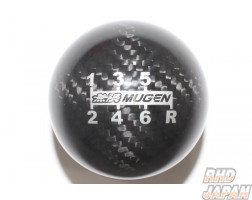 Mugen Carbon Shift Knob 6MT - Red