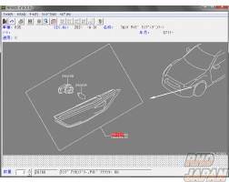 NISSAN OEM Front Side Clear Marker RH - R35