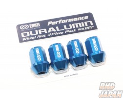 Enkei Performance Duralumin Wheel Nut Set Blue - M12x1.25
