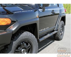 JAOS Over Fender Set Black Molding - FJ Cruiser