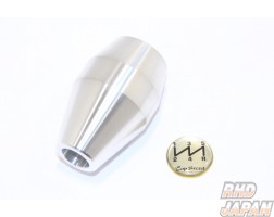 Top Secret Shift Knob Short Type 5MT Silver - M12x1.25