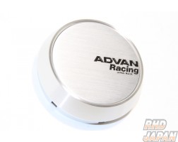 YOKOHAMA Advan Racing Center Cap Middle 73mm - Silver Almite