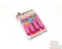 326 Power Oretachi Duralumin Lug Nuts - Medium M12 X 1.5 Pink